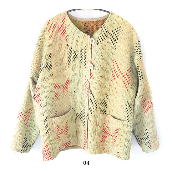 オールドラリーキルトジャケット