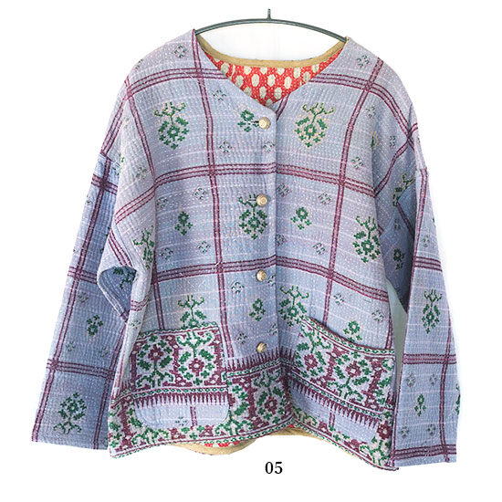 オールドラリーキルトジャケット