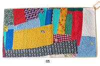 オールドラリーキルトスモールラグ